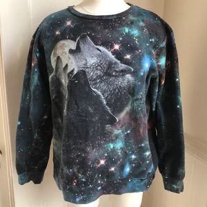 The mountain by on the bay galaxy wolves